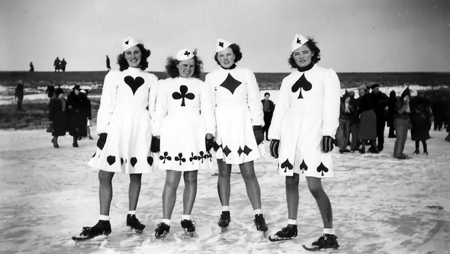 Stavoren ijsfeest omstreeks 1937